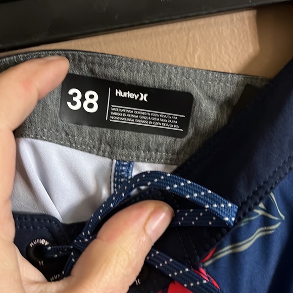 Plus size swim trunks shorts mens - Picture 4 of 5